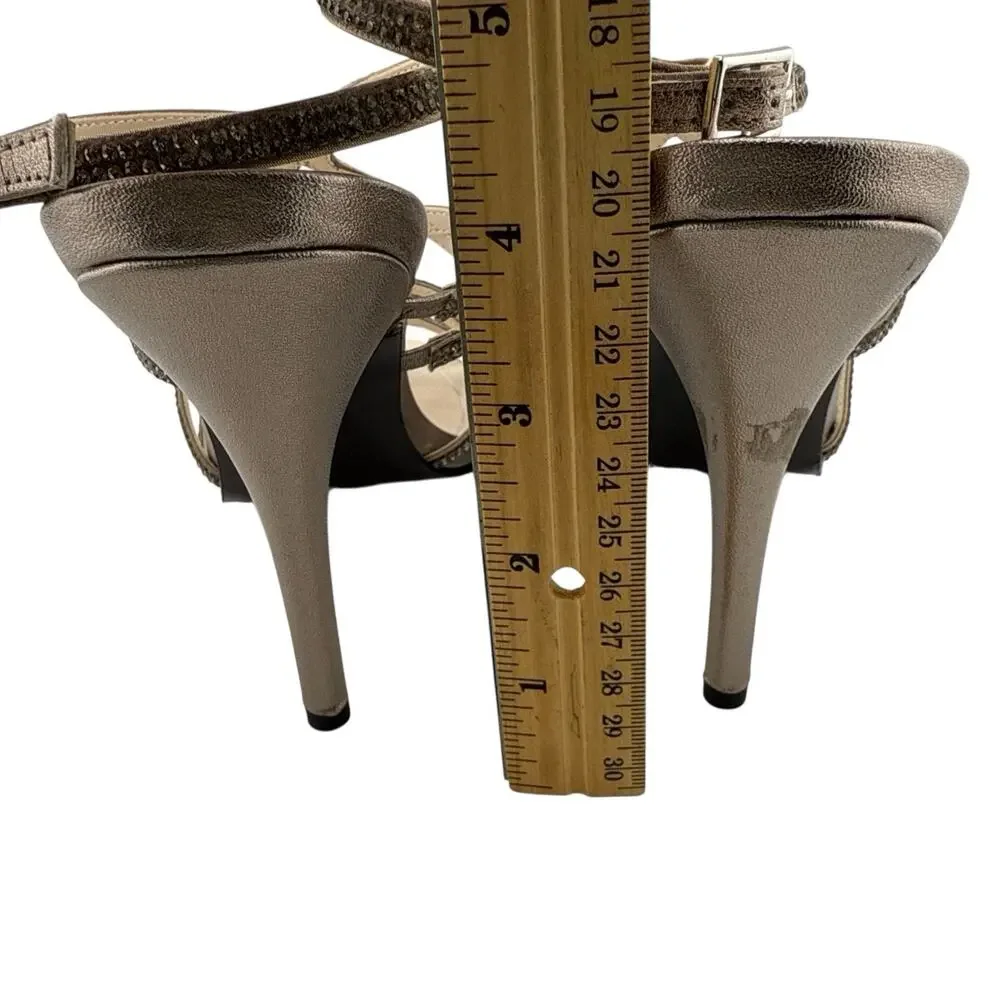 Caparros Style CS 1715 Helena Silver Gems Size‎ 7.5 M NWB - Picture 10 of 11